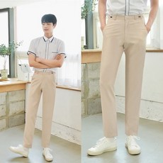 남성하복허리조절교복바지