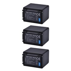 파나소닉용 VW-VBT380 배터리 LCD 충전기 VW VBT380 파나소닉 VW-VBT190 HC-V720 V727 V730 V770 V110 V
