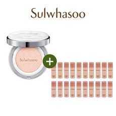 설화수 자정 브라이트닝 쿠션 14gx2 + 설린수 100ml, 21호