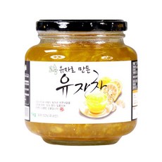 푸르젠 고흥 유자로 만든 유자차 1kg×4병