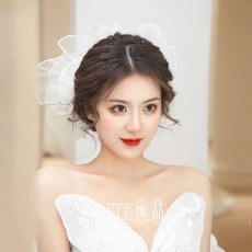 오간자꽃코사지