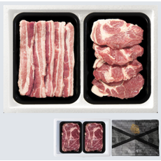 설 명절 선물세트 한돈 1kg 세트 삼겹살500g 목살500g, 1개