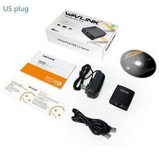 Wavlink usb 2.0 네트워크 lrp 인쇄 서버 usb 허브 100 mbps 공유 lan 네트워킹 프린터 windows 용 전원 어, 02 US plug