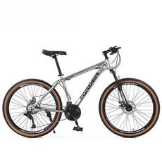 위드제이 트랙자전거 트랙 자전거 산악용 MTB 트렉 출퇴근 기어, 상세 페이지 참고, 스포크휠탑-메탈릭그레이헬멧+장갑27단26인치