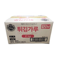 튀김가루 2KG백설 BOX(6)