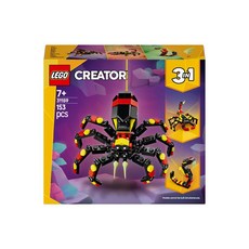 레고 크리에이터 31159 세계의 동물 탐험 놀라운 거미, 혼합색상, 1개 혼합색상, 1개