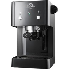 Gaggia 그랜가찌아 스타일 RI8423 포터필터 머신 에스프레소 머신 블랙