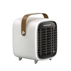 사무실 난방 미니 히터 KINSCOTER 가정용 전기 공간 히터 800W 휴대용 조용한 워머 팬 PTC 세라믹 난방 안, 01 White_03 UK