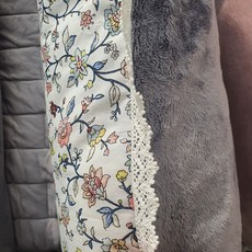 레린 면 극세사 Q 차렵이불+베개 세트