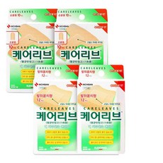 일동제약 케어리브 고탄력밴드 손끝용10매 X 2개 + 발뒤꿈치용12매 X 2개, 케어리브 (손끝용2개+발뒤꿈치용2개)