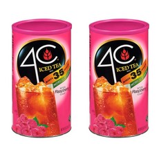 4C 라즈베리 아이스티 믹스 Raspberry Iced Tea Mix (82.6oz)2.34kg x 2팩