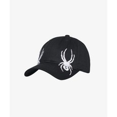 스파이더 SPYDER 공용 더블 로고 볼캡 SPGFANCA310UBLK 154319