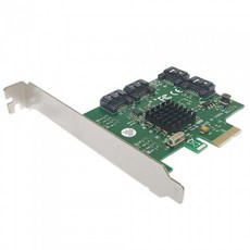 DK라인업시스템 LANSTAR 4포트 SATA3 PCIe 카드 (LS-PCIE-4SATA), 단일상품