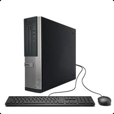 DELL OPTIPLEX 390 DT 데스크톱 컴퓨터 Intel Core I32100 3.1GHz 8GB DDR3 1TB DVD WIFI HDMI VGA Bluetooth 4. - i32100