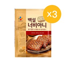 CJ제일제당 백설 너비아니 560g, 3개