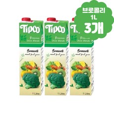 팁코 브로콜리 혼합주스 건강음료수 1L 3개 야채쥬스 회사, 팁코 브로콜리 혼합주스 1L X3개