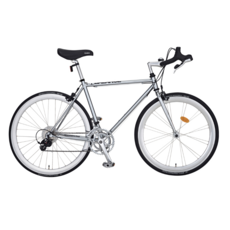 삼천리 아팔란치아 언발란스 ( 26" 700C ) 하이브리드 로드 자전거, 크롬실버