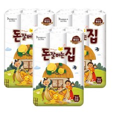 돈잘버는집 무형광 화장지 3겹 30m * 30롤 3팩, 3세트