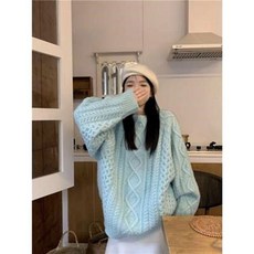 빅사이즈 니트 가디건 URS2262248 루즈핏가디건 여자 (WFGNMAW)