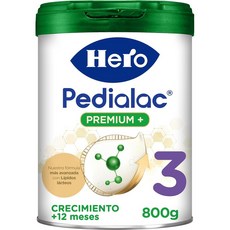 Hero Solo 히어로 솔로 페디알락 3 인팬트 그로우 밀크 12개월 이상용, 2개, 800g