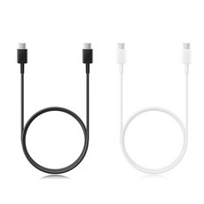[3일이내출고][삼성전자] USB Type-C to Type-C 고속충전 케이블 [EP-DA705] [화이트]