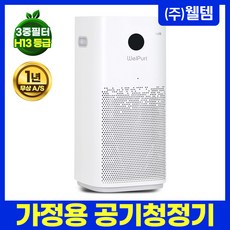 웰템 가정용 공기청정기 WAP-21 웰퓨리 3중필터