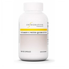 Integrative Therapeutics Vitamin C with Quercetin 인터그래티브 테라퓨릭스 비타민 앤 쿼세틴 180베지캡슐, 1, 1개, 180정