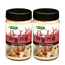 자연지인 국내산 마늘가루 150g 마늘분말 갈릭 파우더 자체검사 완료제품, 2통