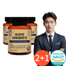 소연골 4배 빠른 흡수 콘드로이친 순백드림 프로테오글리칸 60 정, 3개, 60정