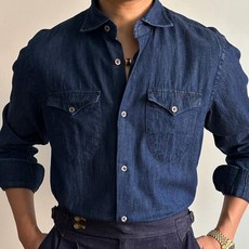 남성가을셔츠 남자가을코디 패션 데일리 스타일 유니크 세미 스트릿패션 의류 가을남방