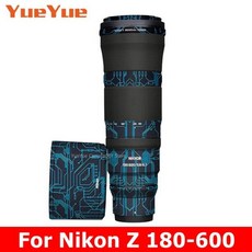 카메라 렌즈용 데칼 스킨 스티커 비닐 랩 필름 코트 Nikkor Z 180-600 F5.6-6.3 VR Z180-600MM Nikon 180-600mm, 28 Style 28, 01 For Nikon Z 180-600