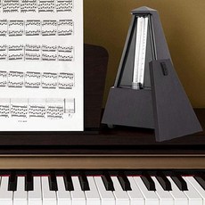 브랜드 : ASHATA Buy Tuner Metronome Mechanical Track Beat Loud Sound Violin Metronome Type Metron, 원 컬러_붉은 나뭇결, 원 컬러, 상세 설명 참조0