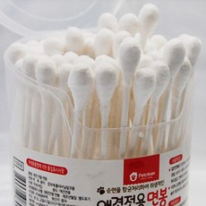 펫크린 강아지 애견 고양이 순면 귀청소 면봉 80p, 1개, 80개입