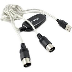 SANOXY USB에서 MIDI 음악 키보드 인터페이스 2인치 1개의 컨버터 케이블