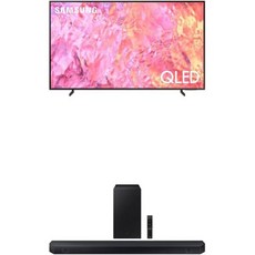 SAMSUNG 65인치 클래스 QLED 4K Q60C 시리즈 퀀텀 HDR 듀얼 LED 오브젝트 트래킹 사운드 라이트 Q심포니 모션 엑셀러레이터 게이밍 허브 알렉사 내장 스마트