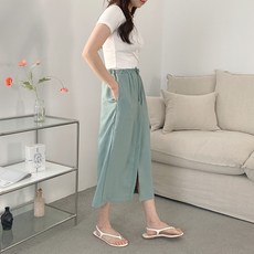 앞트임롱스커트