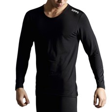 남성용 히포 초극세사 기모내의 상하세트 2종