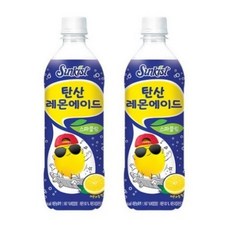 썬키스트 탄산 레몬에이드 500ml, 24개