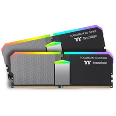 써멀테이크 DDR5-6400 CL32 TOUGHRAM RGB 블랙 패키지 (32GB(16Gx2)) 상품 이미지