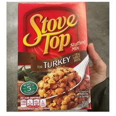 Stove Top Stuffing Mix 미국 스토브탑 터키 스터핑 믹스 5분 조리 간편식 6oz 170g 6박스, 6개