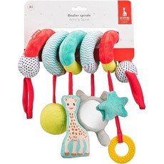 Sophie la girafe 기린 소피 [나들이 루프] [일본] 벌리 배기 행 귀여운 아기 유아용 스트롤러나 침대에 소리장치 부착 0세 3개월부터 놀 수 있다 230831, 1개