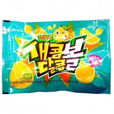 크라운제과 크라운 새콤달콤볼 레몬 30gx10개x4각 츄잉캔디, 30g, 4개