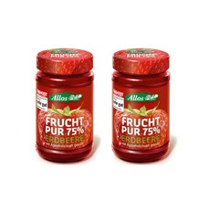 ALLOS 유기농 딸기잼 딸기 250g x 2개 건강잼