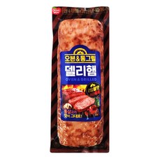 동원 오븐 통그릴 델리햄 리얼불맛/냉장-일반박스 발송, 300g, 2개