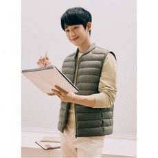 NC 앤드지 스탠드카라 구스90:10다운 베스트 BZA4VP1103-KH_NC