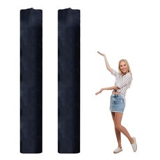 NICENEEDED 점보 러그 보관 가방 2개 드로스트링 파우치 블랙 옥스포드 천 롤 이동 러그용 61 x 330cm24 130인치 대형 카펫 포장 백