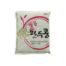 냉동야채 완두콩, 5개, 1kg, 1kg