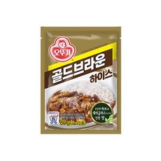 오뚜기 골드브라운하이스, 80g, 12개