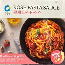 청정원 로제 스파게티소스 170G, 10개