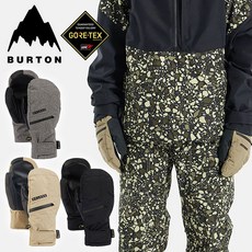 스키 보드 장갑 스노우그 로브 BURTON 버튼 남성 Gore-Tex Under Mitt Glove 고어텍스 손싸개 이너 포함 스마트폰 지원 터치 패널 스노보드 방한 1039412, L사이즈